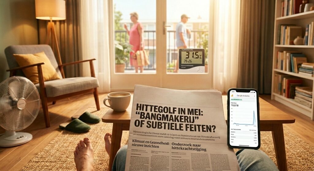 Wat voor foto ga je hierbij gebruiken? Een foto van een brandende zon, een krant, of een thermometer? Als je het doorgeeft, maak ik er meteen weer een perfecte alt-tekst voor!
